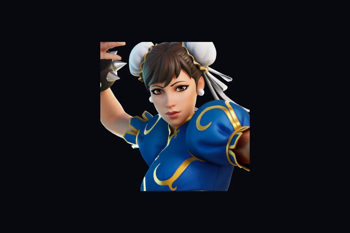 Chun-Li render used to explain franchise and gaming collabs in Fortnite