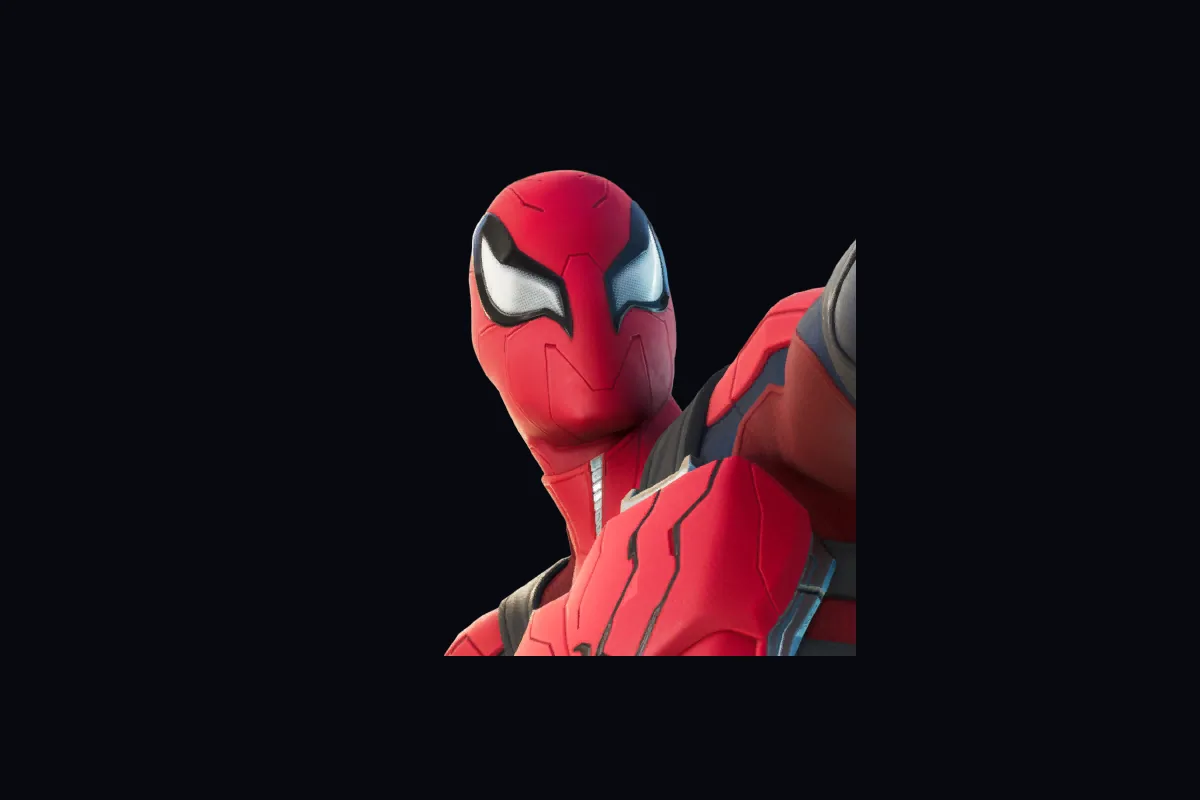 Spider-Man Zero render illustrating licensed Fortnite collab skin return checks